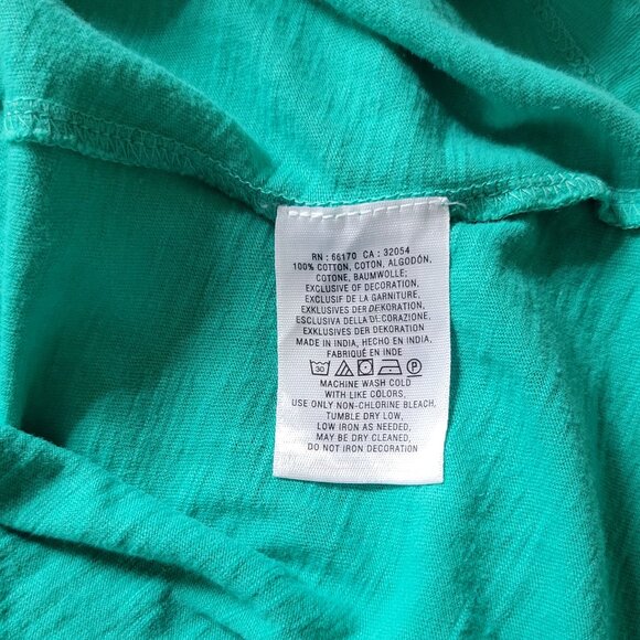 Anthropologie embroidered Tee top - Picture 6 of 9